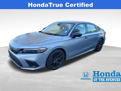 Lunar Silver Metallic 2023 Honda Civic Sport