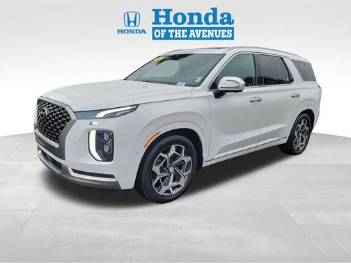 Hyper White 2022 Hyundai PALISADE Calligraphy