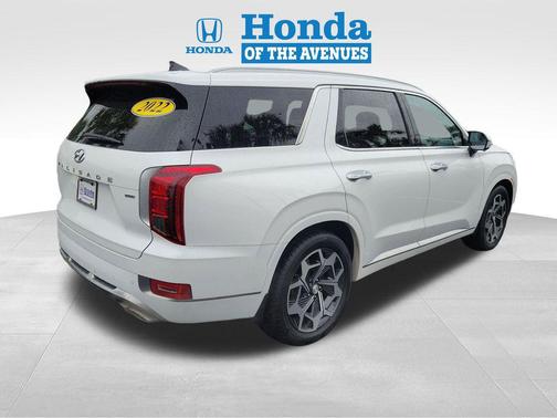 Hyper White 2022 Hyundai PALISADE Calligraphy