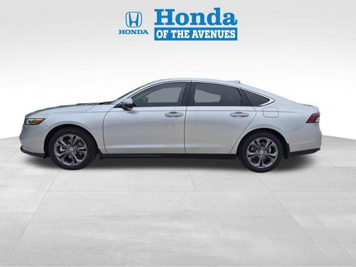 Solar Silver Metallic 2026 Honda Accord Hybrid EX-L