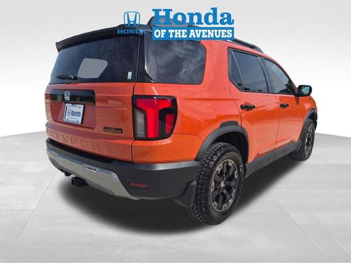 Sunset Orange 2026 Honda Passport AWD TrailSport Elite