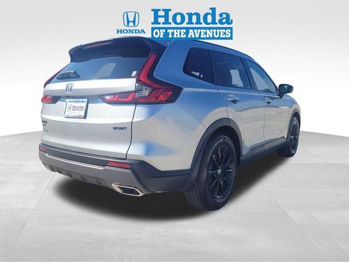 Solar Silver Metallic 2026 Honda CR-V Hybrid Sport-L FWD