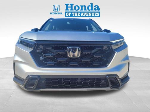 Solar Silver Metallic 2026 Honda CR-V Hybrid Sport-L FWD