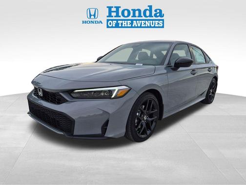 Urban Gray Pearl 2026 Honda Civic Hybrid Sport