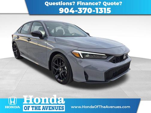 Urban Gray Pearl 2026 Honda Civic Hybrid Sport