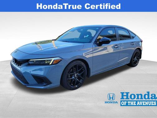Gray 2023 Honda Civic Sport