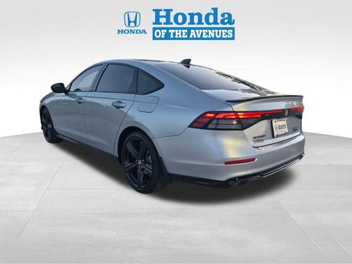 Solar Silver Metallic 2026 Honda Accord Hybrid Sport-L
