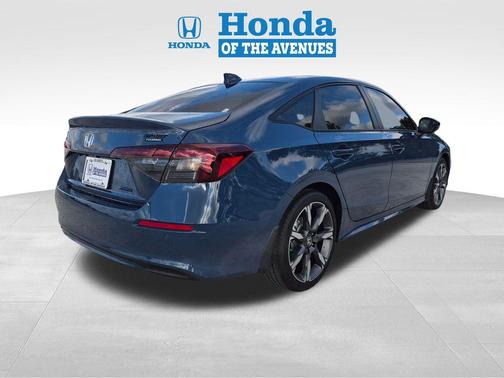 Blue Lagoon Pearl 2026 Honda Civic Hybrid Sport Touring