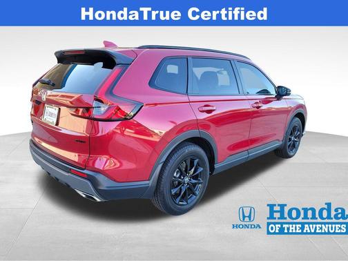 Radiant Red Metallic 2026 Honda CR-V Hybrid Sport AWD