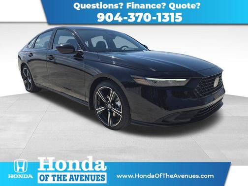 Crystal Black Pearl 2026 Honda Accord Hybrid Sport