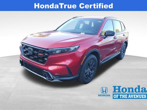 Radiant Red Metallic 2026 Honda CR-V Hybrid TrailSport AWD