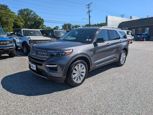 Carbonized Gray Metallic 2022 Ford Explorer Limited