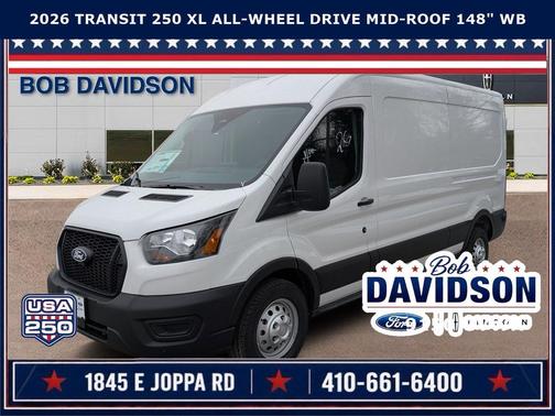 Oxford White 2026 Ford Transit-250 Base