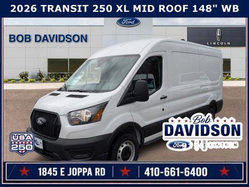 Oxford White 2026 Ford Transit-250 Base