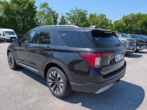 Agate Black Metallic 2026 Ford Explorer Platinum