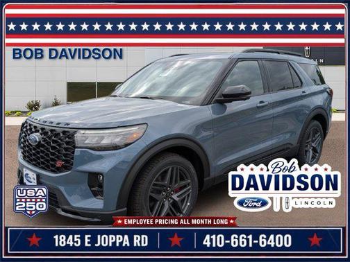Vapor Blue Metallic 2026 Ford Explorer ST