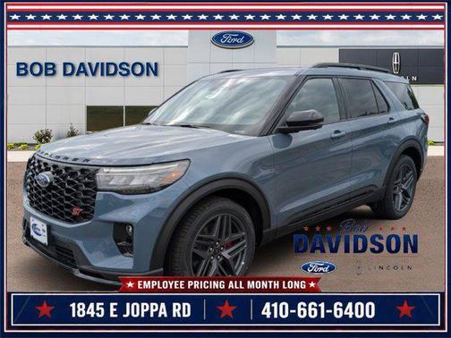 Vapor Blue Metallic 2026 Ford Explorer ST