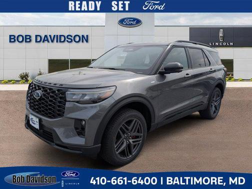 Carbonized Gray Metallic 2026 Ford Explorer ST-Line