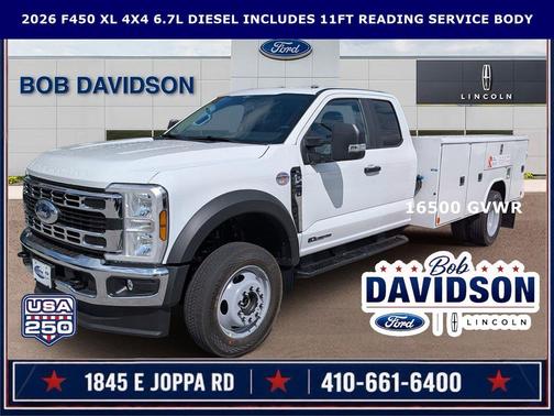 Oxford White 2026 Ford F-450 XL