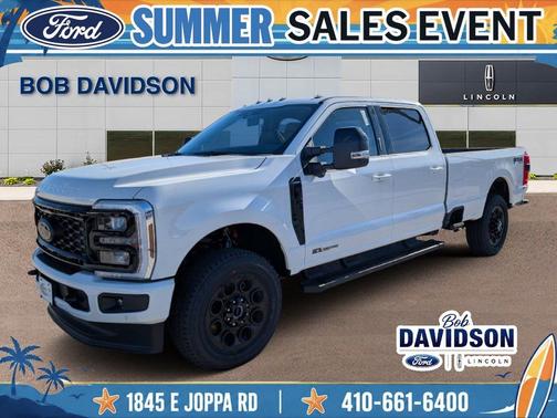 Star White Metallic Tri-Coat 2026 Ford F-350 Lariat