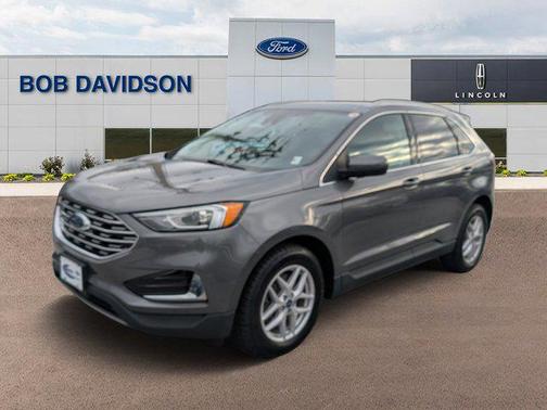 Carbonized Gray Metallic 2022 Ford Edge SEL