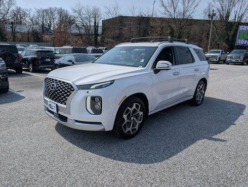 Hyper White 2022 Hyundai PALISADE Calligraphy