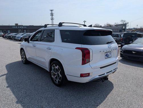 Hyper White 2022 Hyundai PALISADE Calligraphy