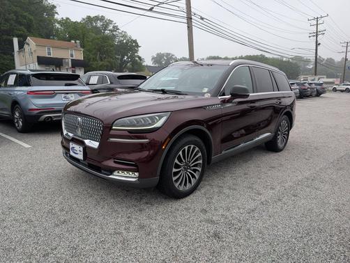 Burgundy Velvet Metallic Tinted Clearcoat 2020 Lincoln Aviator Reserve AWD