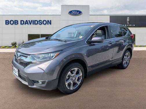 Gunmetal Metallic 2018 Honda CR-V EX-L