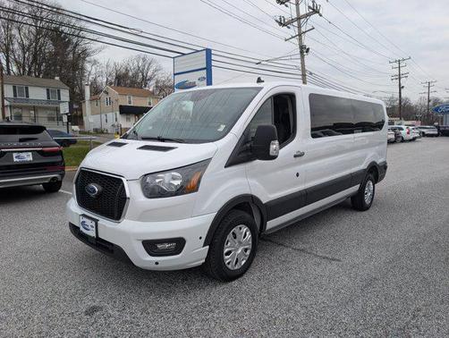 Oxford White 2024 Ford Transit-350 XLT