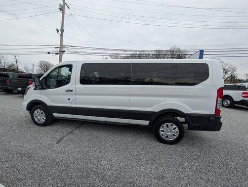 Oxford White 2024 Ford Transit-350 XLT