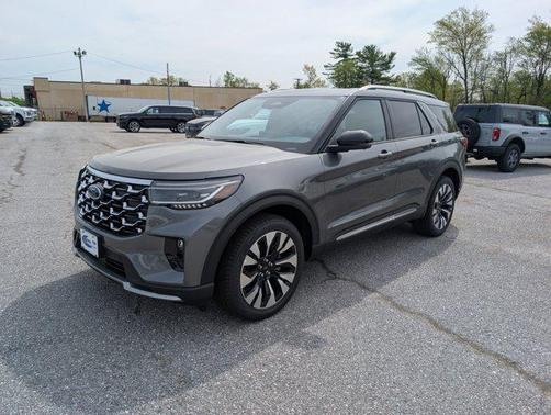 Carbonized Gray Metallic 2026 Ford Explorer Platinum