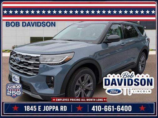 Vapor Blue Metallic 2026 Ford Explorer Active