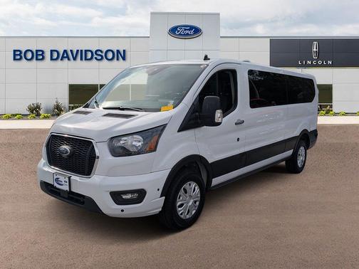 Oxford White 2024 Ford Transit-350 XLT