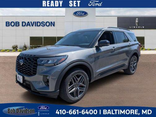 Carbonized Gray Metallic 2026 Ford Explorer ST-Line