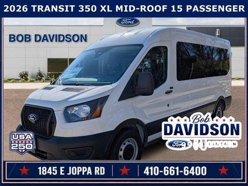 Oxford White 2026 Ford Transit-350 XL
