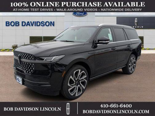 Infinite Black Metallic Clearcoat 2026 Lincoln Navigator Black Label