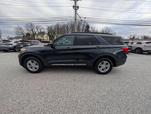 Stone Blue Metallic 2022 Ford Explorer XLT