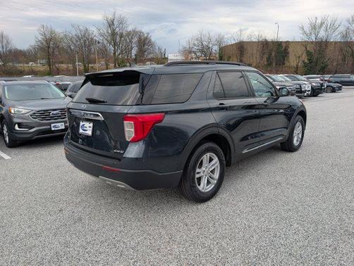 Stone Blue Metallic 2022 Ford Explorer XLT