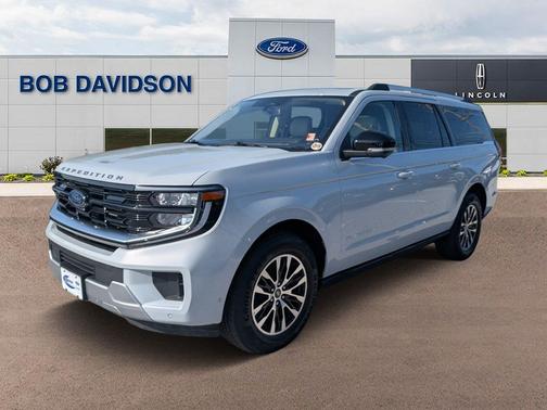 Silver Metallic 2025 Ford Expedition Max Platinum