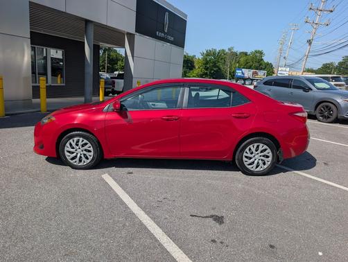 Barcelona Red Metallic 2019 Toyota Corolla LE