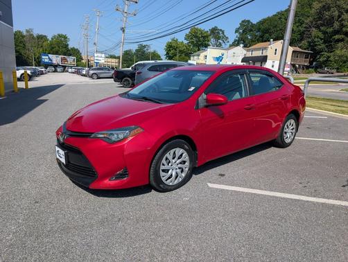 Barcelona Red Metallic 2019 Toyota Corolla LE