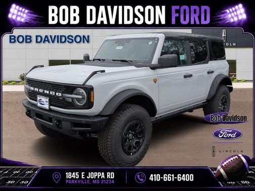 Avalanche Gray 2026 Ford Bronco Badlands