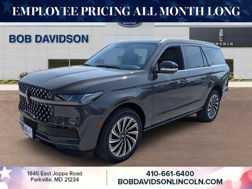 Chroma Caviar Dark Gray Metallic Clearcoat 2026 Lincoln Navigator Black Label