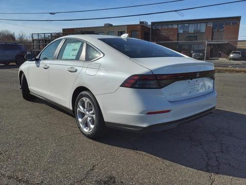 Platinum White Pearl 2026 Honda Accord LX 1.5T