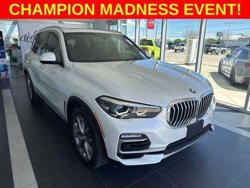 White Metallic 2019 BMW X5 xDrive40i