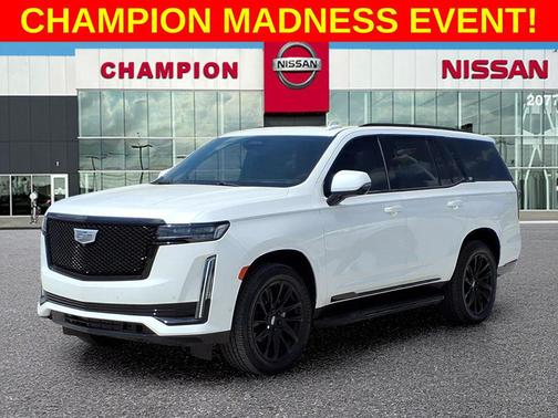 Crystal White Tricoat 2021 Cadillac Escalade Sport