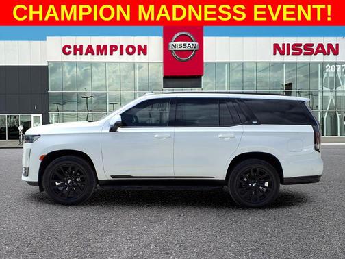 Crystal White Tricoat 2021 Cadillac Escalade Sport