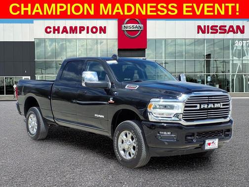 Diamond Black Crystal Pearlcoat 2024 RAM 2500 Laramie Crew Cab 4x4 6'4' Box