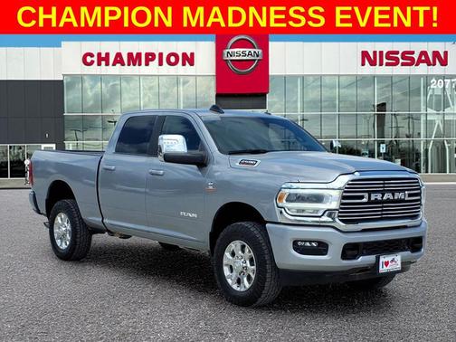 Billet Silver Metallic Clearcoat 2024 RAM 2500 Laramie Crew Cab 4x4 6'4' Box